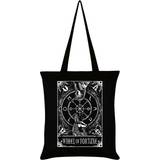Deadly Tarot Wheel Of Fortune Tote Bag