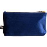 Väskor Sense of Youty Velvet Beauty Bag Blue
