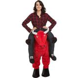 Röd - Unisex Dräkter & Kläder My Other Me Ride-on Bull Suit Costume