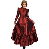 Karneval - Röd Maskeradkläder My Other Me Scarlet Lady of the West Adult Costume