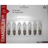 Gelia LED-lampor Gelia 10-55V 0,3W E10 Led 7-Pack *