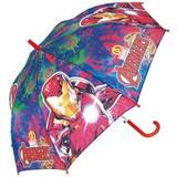 Multifärgade Paraplyer The Avengers "Automatiskt paraply Infinity Röd Svart (Ø 84 cm)