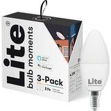 Lite Bulb Moments White & Color Ambiance LED Lamps 4.5W E14