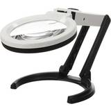 Förstoringsglas & Luppar MTK Collapsible Large Magnifying Glass with Led Lamp 2x120mm