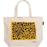 Gula Handväskor Iittala Oiva Toikka Canvas Bag Cheetah, 50X38Cm från Allbuy Allt de bästa!
