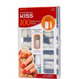 Lösnaglar 100 pack Kiss Full Cover Short Square Nails 100-pack