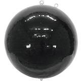 Väggspeglar Eurolite Ball 75cm black, Spegelboll 75cm svart Väggspegel