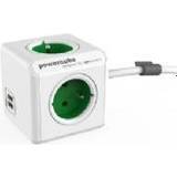 allocacoc Powercube Extended Usb Green 1.5m Cable Fr