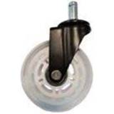 Transparent stol LC-Power caster white transparent (pack of 5)