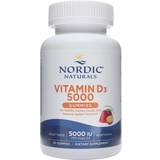 D-vitaminer - Naturell Vitaminer & Mineraler Nordic Naturals Vitamin D3 Gummies Wild Berry 1000 IU 30 Gummies