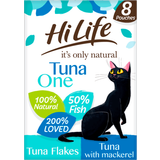 HiLife Husdjur HiLife It's Only Natural The Tuna One Wet Cat Food Pouches 8x70g