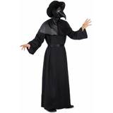 Morphsuits Maskeradkläder My Other Me Black Death Doctor Children's Costume