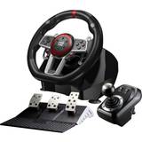 Röda Rattar & Racingkontroller ready2gaming Multi System Racing Wheel Pro (Switch/PS4/PS3/PC) - Black/Red