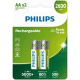 Philips Batterier - Engångsbatterier Batterier & Laddbart Philips R6B2A260/10 2-pack