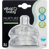 Vitalbaby Nappflaskor & Servering Vitalbaby Nurture Breast Like Feeding Teats Medium Flow