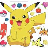 Pokémons Väggdekor Barnrum RoomMates Pikachu Giant Peel & Stick Wall Decals