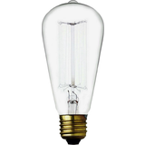 Glödlampa e27 60w Danlamp Edison glödlampa med koltråd. 60W E27