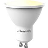 GU10 LED-lampor på rea Shelly WiFi LED-lampa Duo GU10