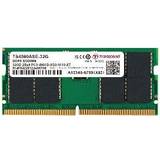Transcend SO-DIMM DDR5 RAM minnen Transcend JetRAM SO-DIMM DDR5 4800MHz 8GB ECC (JM4800ASG-8G)