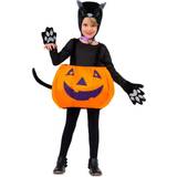 Djur - Svart Dräkter & Kläder My Other Me Pumpkin Cat Costume for Children