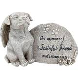 Design Toscano Inredningsdetaljer Design Toscano Forever In Our Hearts Memorial Dog Statue Prydnadsfigur