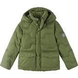 Dunjackor - Flickor Reima Down Jacket for Junior Pellinki - Khaki Green (5100082A-8930)