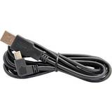 En kontakt - USB-kabel Kablar Mousetrapper Angled USB A-USB Micro B 1.8m