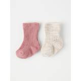 Lindex Underkläder Barnkläder Lindex 2-pack ribbed wool blend socks