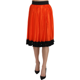 Dam - Knälånga kjolar - Nylon Dolce & Gabbana High Waist Knee Length Skirt