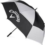 UV-skydd Paraplyer Callaway Tour Authentic 68" Golf Umbrella Black/Grey/White
