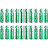 Alkalisk - Batterier - Laddningsbara standardbatterier Batterier & Laddbart Deltaco Ultimate Alkaline AA 20-pack