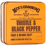 Scottish Fine Soaps Hygienartiklar Scottish Fine Soaps Thistle & Black Pepper Face & Beard Soap 100g