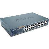 Fast Ethernet Switchar på rea D-Link DES-1024D