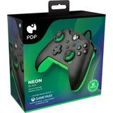 PDP 12 Spelkontroller PDP Wired Controller (Xbox Series X) - Neon/Black