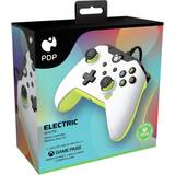 1 - Gröna - Xbox One Handkontroller PDP Wired Controller (Xbox Series X ) - Electric White /Neon Green