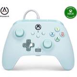 Programmerbar - Xbox One Handkontroller PowerA Enhanced Wired Controller (XBSX) - Cotton Candy Blue