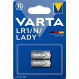 Batterier - Engångsbatterier Batterier & Laddbart Varta LR1/N 2-Pack Batterier