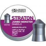 Luftvapentillbehör JSB Straton Jumbo Monster 5.51mm 200pcs
