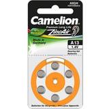 Camelion Knappcellsbatterier Batterier & Laddbart Camelion no 13 för hörapparater, 6-pack