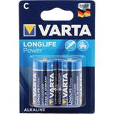 Varta Batterier C (LR14) Alkaliskt Longlife Power