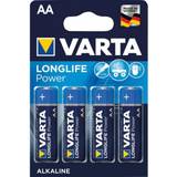 Batterier & Laddbart Varta Longlife Power AA Batteries 4-pack