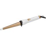 Guld Locktänger ProfiCare Conical curling iron PC-HC 3049 white/gold