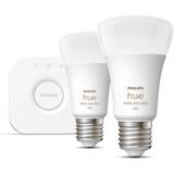 Philips hue white and color ambiance e27 Philips Hue White and Colour Ambience Starter Kit 9W E27
