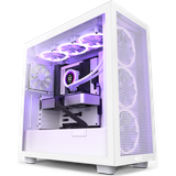 Datorchassin NZXT H7 Flow Tempered Glass