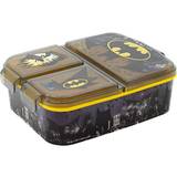 Plast Matlådor Stor Batman Symbol Multi Compartment Sandwich Box