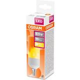 E14 Lågenergilampor Osram Flame Effect Energy-Efficient Lamps 0.5W E14