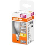 Glödlampa 60w e14 ljuskällor Osram LED-glödlampa Mini-ball 6,5W/827 (60W) frosted E14