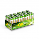 AAA (LR03) - Alkaliska Batterier & Laddbart GP Batteries Super Alkaliska AAA-batterier (LR03) Box 40-P
