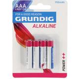 Grundig AAA (LR03) Batterier & Laddbart Grundig Batterier aaa lr03 (4 pcs)