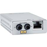 Nätverkskort & Bluetooth-adaptrar Allied Telesis AT MMC2000/SC Fibermediekonverterare GigE 10Base-T, 1000Base-SX, 100Base-TX, 1000Base-T RJ-45 SC-läge (multi-mode) upp til